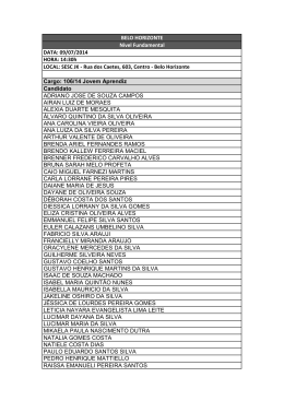 Aprovados na triagem