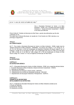 LEI - Minist&eacute;rio do Meio Ambiente