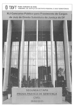 Prova Sentença Cível_XLI