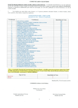 COMUNICADO CGE-07H05 - Coop