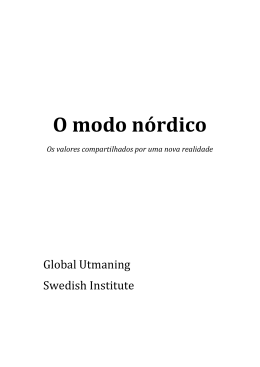 O modo nórdico - Global Utmaning