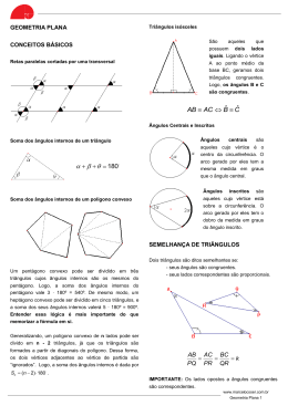 Geometria Plana - marcelocoser.com.br