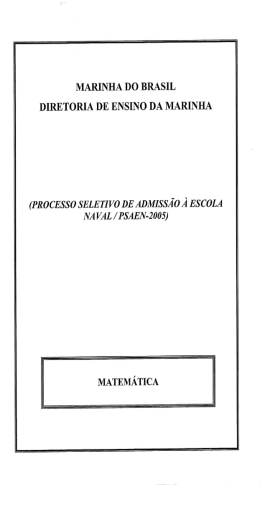 psaen-2005 - Prof. Gustavo Adolfo Soares