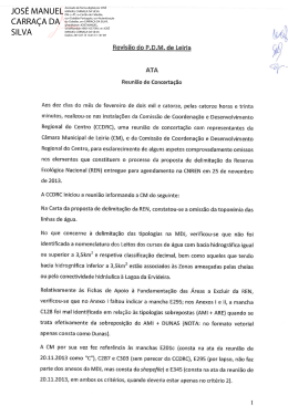 Ata 10 02 2014 assinado - Câmara Municipal de Leiria
