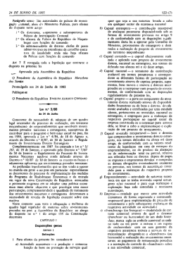 Lei dos Investimentos