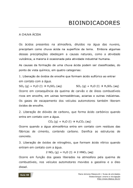 48 Bioindicadores de chuva &aacute;cida PDF (P) - BioTecnologia