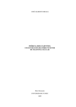 IN&Eacute;RCIA DOS CLIENTES:
