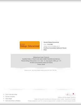 Redalyc.RAZÕES PARA O FRACO USO DOS COMPUTADORES
