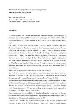 A introdu&ccedil;&atilde;o dos computadores no ensino da Engenharia: a