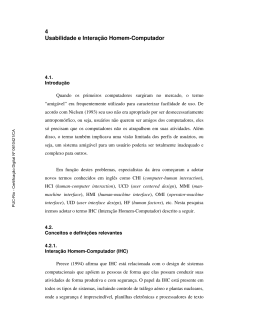 4 Usabilidade e Intera&ccedil;&atilde;o Homem-Computador - Maxwell - PUC-Rio