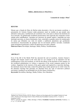Gramsci e os intelectuais org&acirc;nicos: uma abordagem a partir do