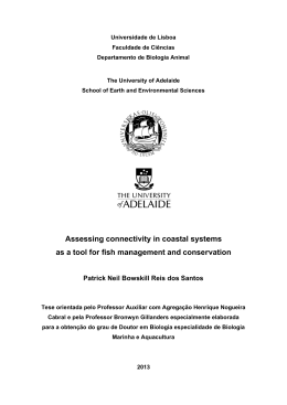 Assessing connectivity in coastal systems as a tool for fish