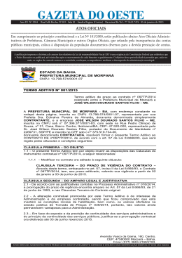 Jornal Gazeta do Oeste
