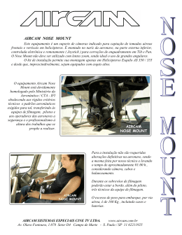 Catálogo Aircam Nose Mount