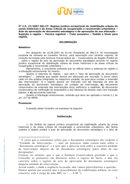 P&ordm; CP 27/2007 DSJ-CT