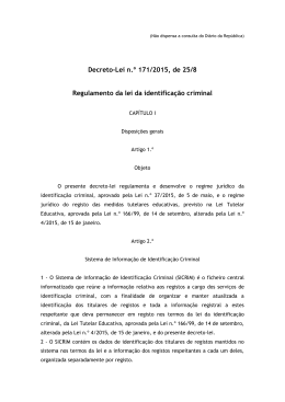 Decreto-Lei 381-98