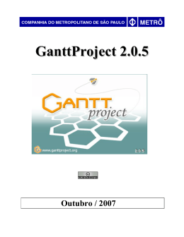 Apostila Gantt Project
