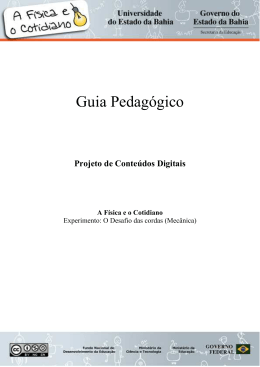 GUIA EXPERIMENTO _ O DESAFIO DAS CORDAS