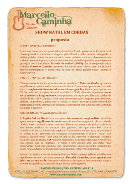 SHOW NATAL EM CORDAS proposta