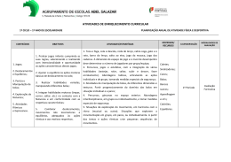 ATIVIDADES DE ENRIQUECIMENTO CURRICULAR