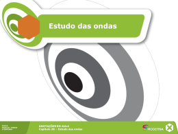 Estudo das ondas