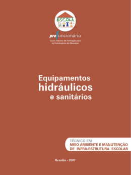 Equipamentos hidráulicos e sanitários