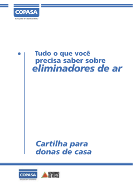 eliminadores de ar