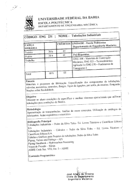 Tubulações Industriais -