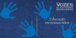 a educa&ccedil;&atilde;o em nossas m&atilde;os Refer&ecirc;ncias e
