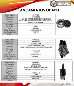 Lan&ccedil;amentos Parte I - 06.08