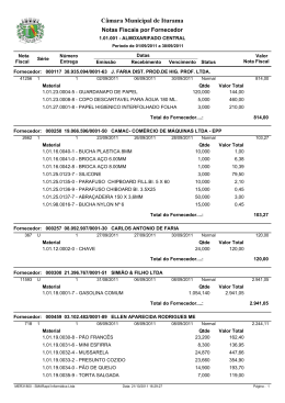 produtos - C&acirc;mara Municipal de Iturama