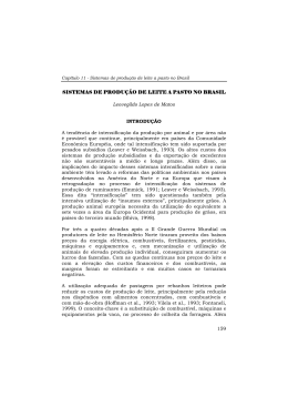 A CADEIA DO LEITE NO BRASIL