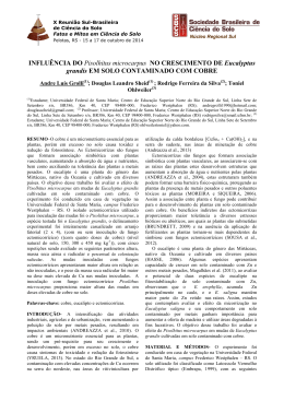 arquivo do resumo extendido - Sociedade Brasileira de Ci&ecirc;ncia do