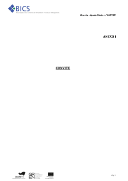 ANEXO I CONVITE
