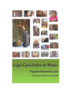 Programa Missionário «Leigos Capuchinhos em Missão