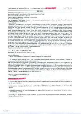 EDITAIS EDITAL DE cITA&Ccedil;&Atilde;O - USUCAPI&Acirc;O