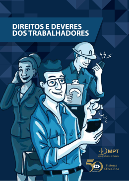DIREITOS E DEVERES DOS TRABALHADORES