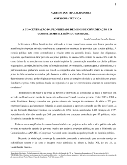 1 PARTIDO DOS TRABALHADORES