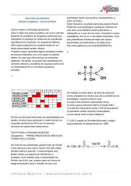 Isomeria Plana - Exerc&iacute;cios