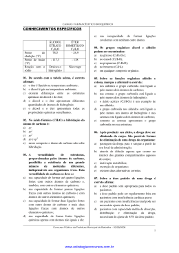 CONHECIMENTOS ESPECÌFICOS www