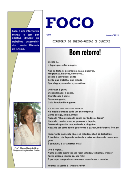 FOCO - Diretoria de Ensino