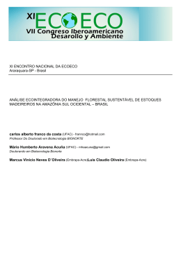 Acesse o artigo completo aqui - Sociedade Brasileira de Economia