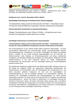 Konferenz am 9. und 10. November 2013 in Berlin Nachhaltige