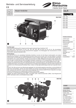 Betriebs- und Serviceanleitung