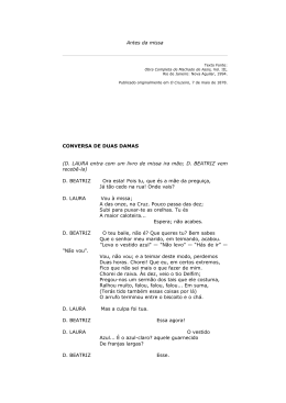 D. BEATRIZ - Machado de Assis