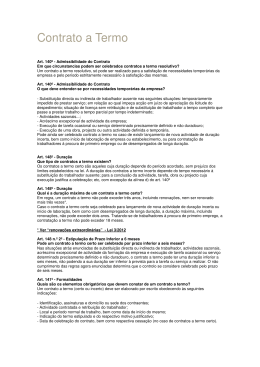 Legisla&ccedil;&atilde;o Laboral Variada
