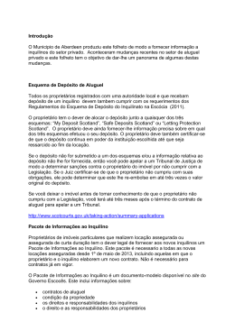 Tenancy Deposit Scheme