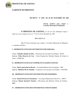 Decreto N. 2109 de 28/09/2007