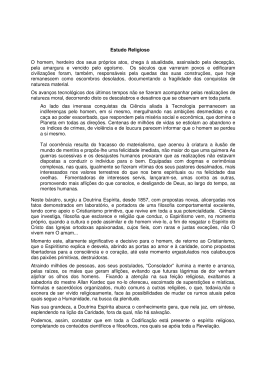 Estudo Religioso O homem, herdeiro dos seus pr&oacute;prios atos, chega