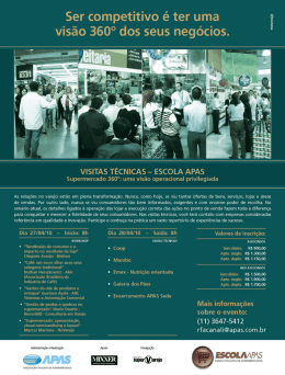 Ser competitivo &eacute; ter uma vis&atilde;o 360&deg; dos seus neg&oacute;cios.